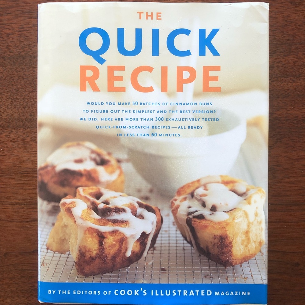 The Quick Recipe Cookbook